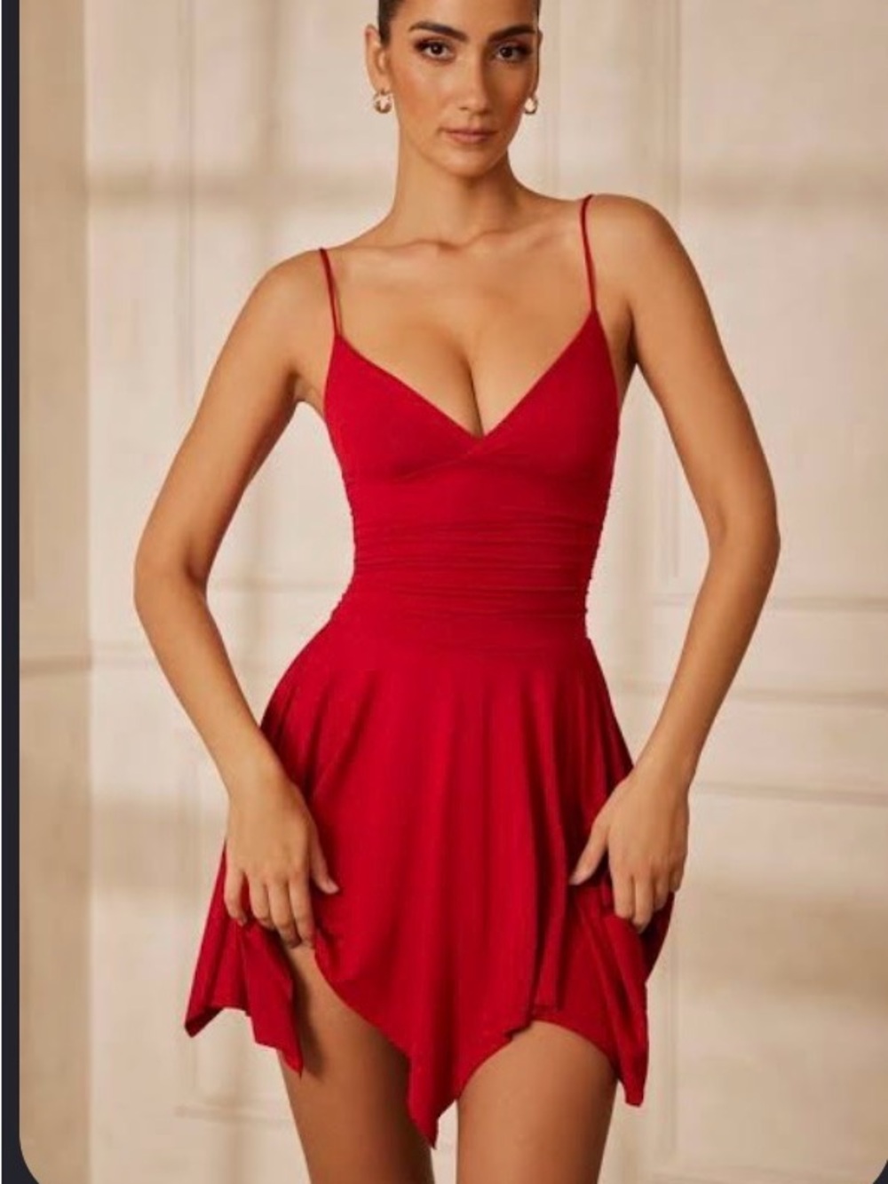 Ohpolly NWT sexy mini red dress